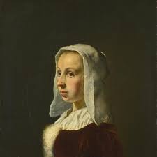 Portrait of the Artist's Wife, Cunera van der Cock Frans van Mieris the Elder