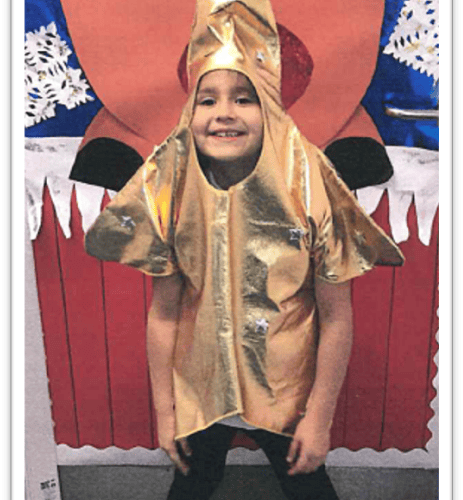 Sara Sharif in her reception year at school