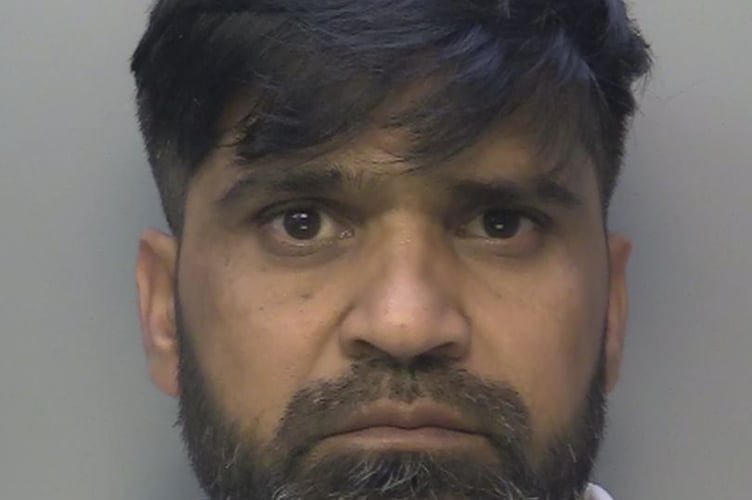 Urfan Sharif's custody photo