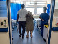 NHS is "on its knees" as record proportion of beds at the Royal Surrey County Hospital occupied