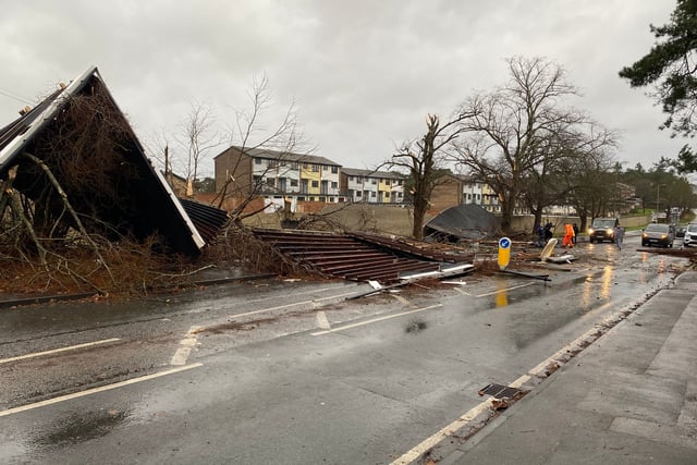 Live Storm Darragh updates from Herald & Post area