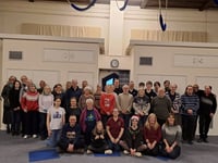 Bell Ringers Christmas outing to cathedral and church 