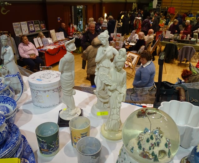 VIDEO: Giant Christmas Market raises more than £2,000 for charity