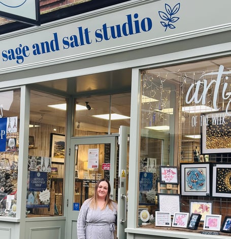 Sage and Salt Studio Petersfield owner Sarah-Jane Beacher