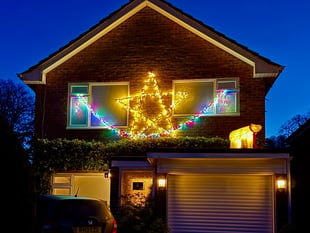 Grayswood village lights up with advent window trail
