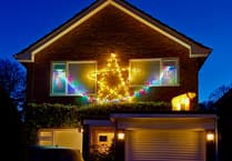 Grayswood village lights up with advent window trail