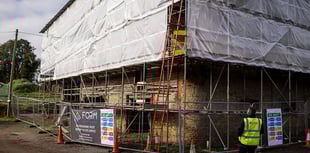 Historic barn restoration underway after £900k donation