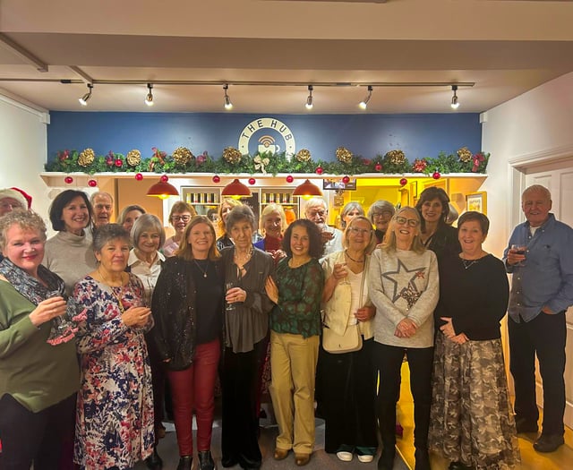 Volunteers celebrated at Fernhurst Hub Christmas Party