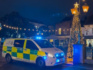 Surrey ambulance service praises staff after busy festive season