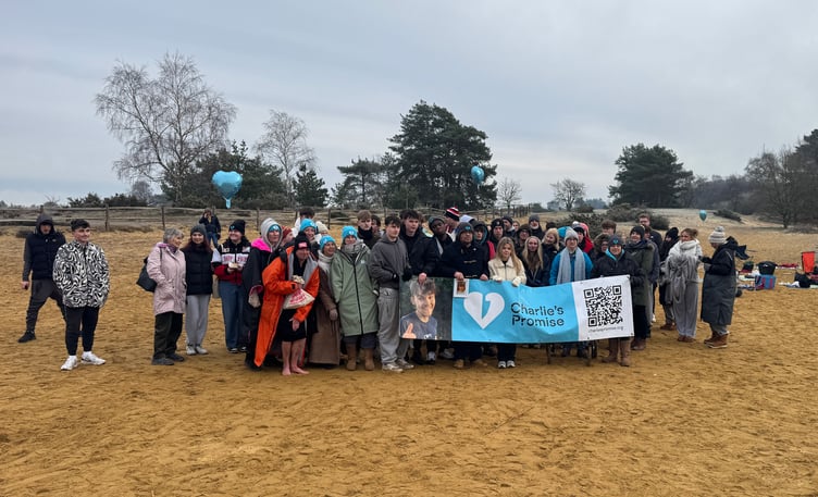 The 11th dip in honour of Charlie Cosser was a coming together of friends and family