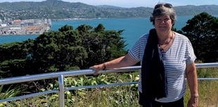 Widow embarks on solo backpacking trip after losing husband and mum