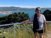 Widow embarks on solo backpacking trip after losing husband and mum