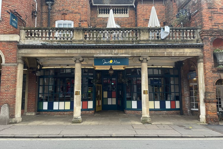Jack and Alice restaurant on The Borough, Farnham has announced its closure.