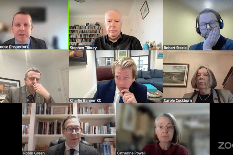 The online planning appeal for Muslim funeral building in Farnham.