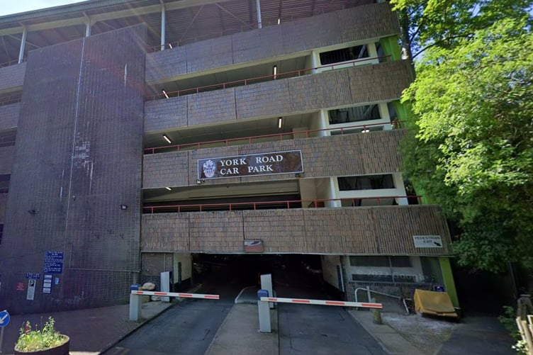 York Road Car Park, Guildford.