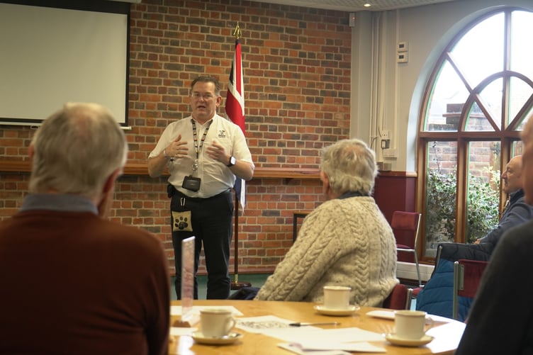 Speaker at Petersfield Veterans Festival