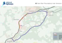 Essential resurfacing to start at A3 Ham Barn Roundabout near Liss