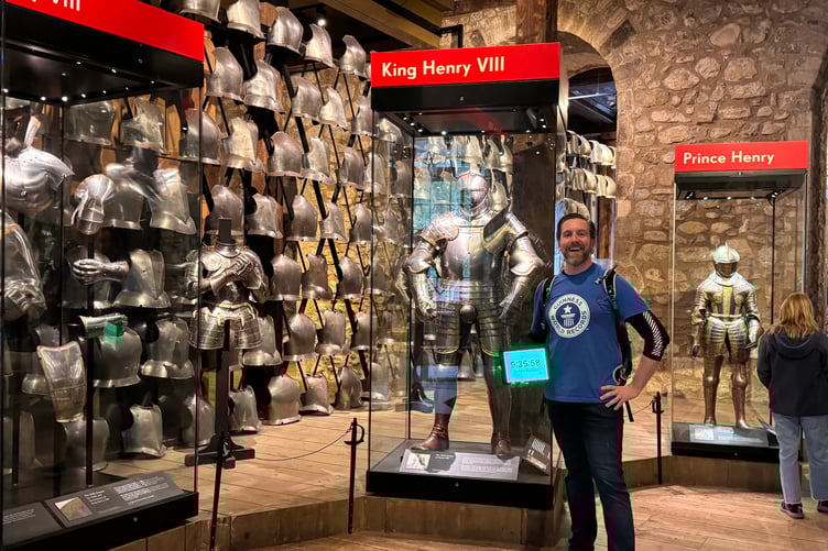 Ben Melham at the Tower of London, he now holds the Guinness World Record for the most museums visited in 24 hours. Release date January 28 2025. A dad has bagged a world record after visiting an incredible 42 museums across London in just one day - using a kick scooter. Ben Melham, 42, now holds the Guinness World Record for the most museums visited in 24 hours - after being challenged by his children.  The dad-of-two, from London, smashed the previous record of 33 set by Sujoy Kumar Mitra and Swaroop Dawrani in India. Ben says that breaking the record took a lot of planning as he had to meticulously map out his route - considering opening hours, travel times and the record guidelines. He travelled between locations using a kick scooter to speed up his journeys. Ben bgean his attempt at 9:03am on October 25 last year, at the Museum of the Royal Pharmaceutical Society.