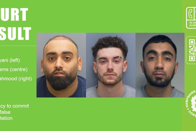 Men jailed for scamming people out of cash in Surrey and Hampshire