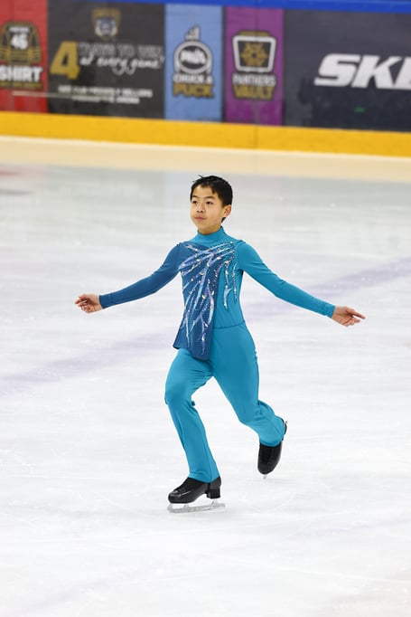 Sebastian Poon skated his way to victory at the 2025 Robin Hood Trophy in Nottingham (Photo: Howon Poon)
