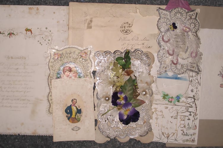 Love, sealed and delivered – Victorian Valentines up for bidding