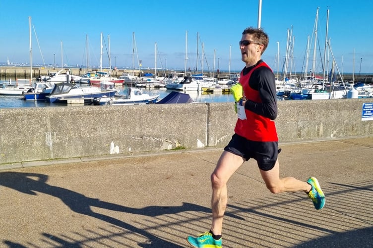 Liss Runner Phil Avery finished first in his age category at the Ryde ten-mile race