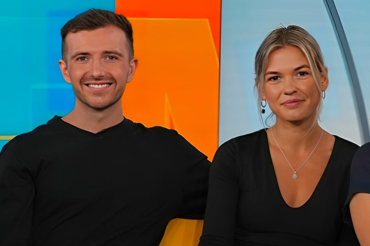 TJ and Georgia on TV in Australia