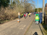 WATCH: Return of Elstead pancake race was flippin' good fun