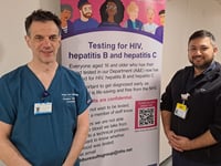 Blood-borne virus screening underway at Frimley Park Hospital 