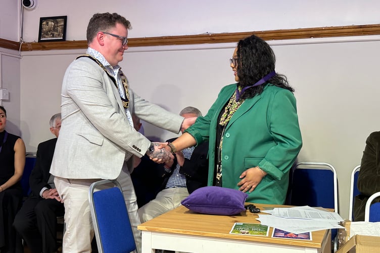 Jennifer Edwards was honoured for her role in Love Haslemere Hate Waste, particularly with the Repair Café and Community Fridge