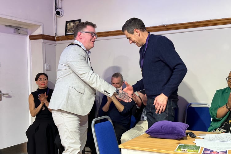 Matt Deller, organiser of the Haslemere Boxing Day Run, was celebrated for his decades of service