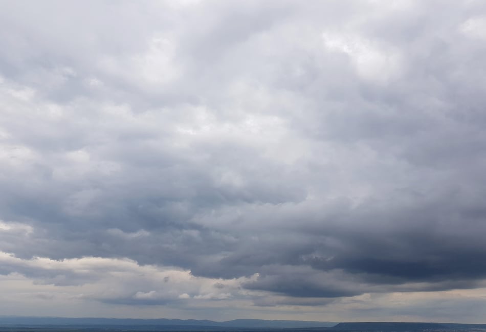 Partly cloudy today with patchy rain tomorrow