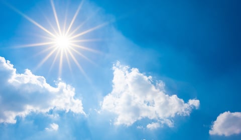 Sunny skies today and tomorrow with gentle breezes