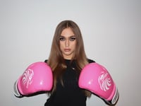 Surrey beauty queen packs a punch in boxing debut