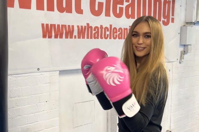 Beauty queen, Rheanna Cartier, who has swapped the catwalk for the boxing ring. Release date March 24 2025. A glamorous beauty queen swapped the catwalk for the boxing ring to fight in her first ever match and prove she's "more than her looks".  A glamorous beauty queen swapped the catwalk for the boxing ring to fight in her first ever match - and won. Rheanna Cartier, 21, was left a "shy and awkward" teenager after being bullied at school but had the last laugh by becoming an international bikini model. And now she's fought back against the bullies one step further after stepping into the boxing ring for her first ever fight.