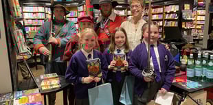 WATCH: Award-winning Farnham author unveils new historical adventure