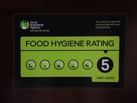 Good news as food hygiene ratings awarded to nine Waverley establishments
