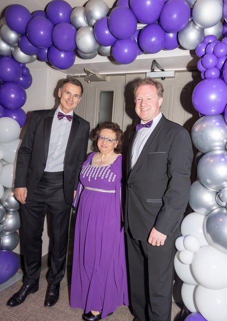 MP for Godalming & Ash Jeremy Hunt, Chairperson of the Friends of the RSCH Judith Storey, MP for Farnham & Bordon Greg Stafford