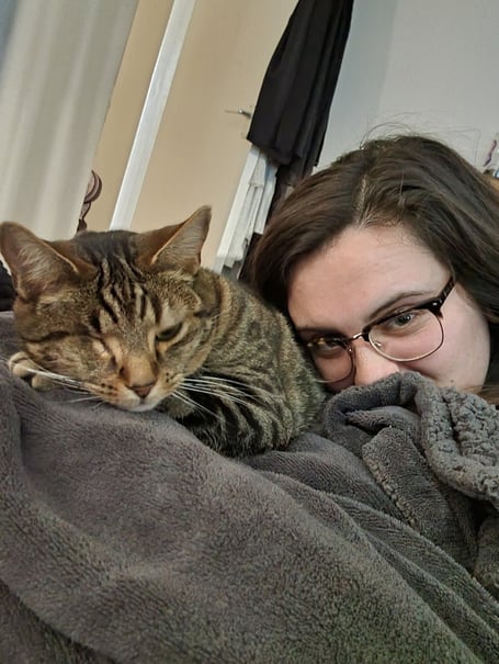 Lauren and Sparky
