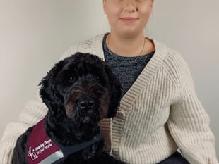Woman takes on skydive so others can benefit from hearing dogs