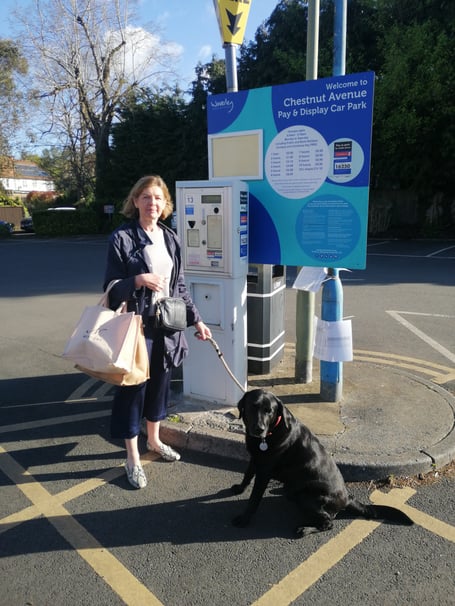 One user of the Waverley car park in Haslemere