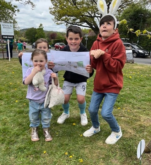 Egg-ceptional turnout at Fernhurst Hub's 21st Easter Egg Hunt