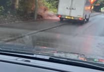 Lorry erupts in flames in Hindhead: No injuries reported