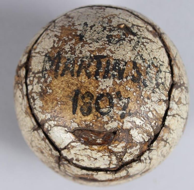 Royal Riddle: 1807 Golf Ball Linked to Perth Club Predating Its Founding