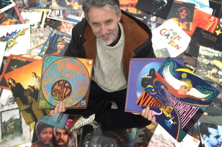 Ewbankâs specialist John Silke with just a few of the albums from the collection. Photo released April 10 2025. Britain's largest private record collection described as "Aladdinâs Cave of music" is set to sell for close to £100,000 at auction - it includes a rare classic David Bowie album and whole discographies of iconic British bands.The staggering collection which contains over 30,000 pieces that track back over 60 years will be sold at Ewbankâs Auction house in Woking, Surrey.The LPs that filled the ownerâs house before they passed away include a host of rarities all found in superb condition.John Silkewho is tasked with organising the mountain of spinning discs said he has "never seen anything like it".