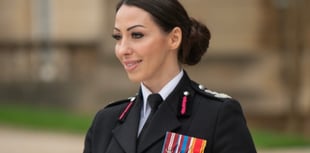 WATCH: Hampshire's first female chief fire officer takes the helm