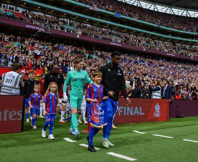 WATCH: Farnham pupil leads Crystal Palace onto Wembley pitch