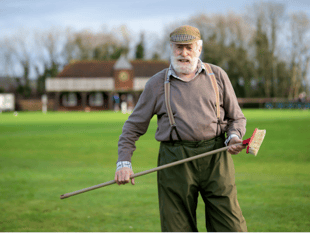 YouTube documentary about Broadhalfpenny Down groundsman Harry Bates