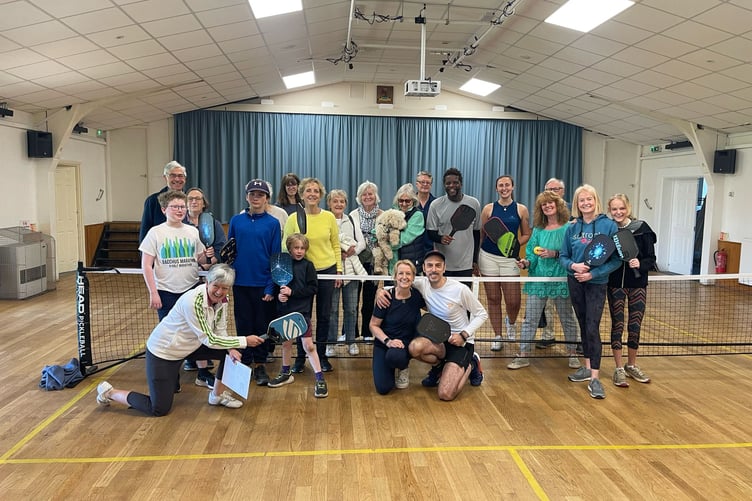 Crondall Dinkers Pickleball Club held a successful launch event