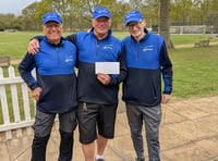 Bordon Petanque Club host open triples tournament